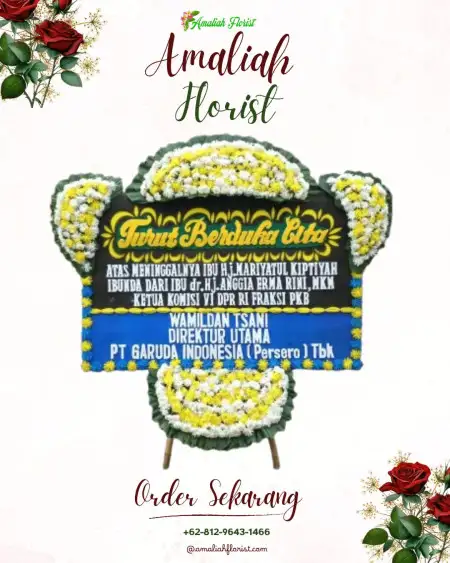 Papan Bunga Duka Tunggalroso